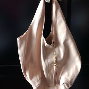 Pastel Pink Hobo Bag